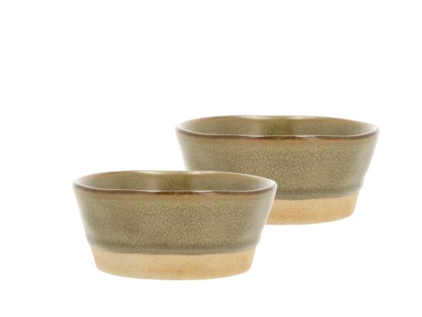 BITZ Villa Collection Evig Bowl Dia. 10 x 4.3 cm 2 pcs Brown