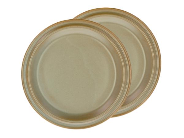BITZ Villa Collection Evig Dinner plate Dia 26 x 1.5 cm 2 pcs Brown