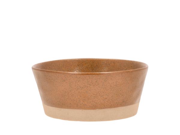 BITZ Villa Collection Evig Serving bowl Dia 19 x 8.5 cm Amber