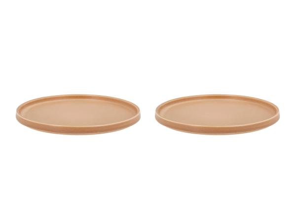 BITZ Villa Collection Fjord Dinner plate Dia 26.5 x 1.9 cm 2 pcs Cream