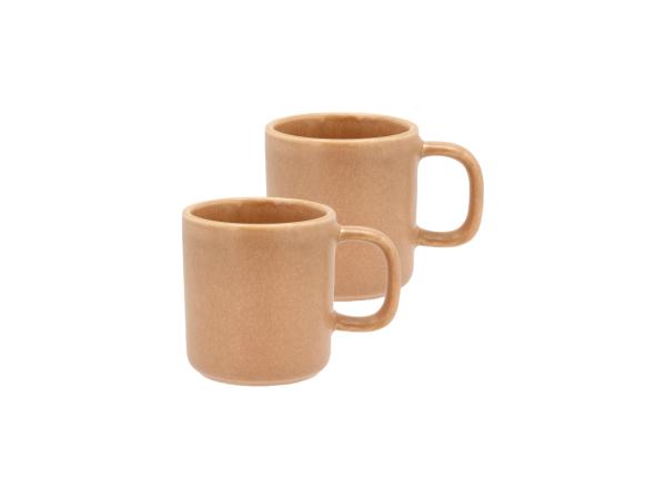 BITZ Villa Collection Fjord Mug 11.5 x 8.1 x 8.7 cm 0.25 liter 2 pcs Cream
