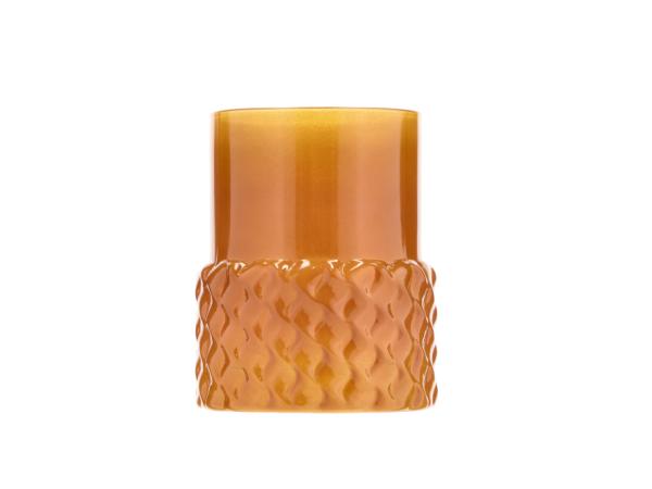 BITZ Villa Collection Glow Tealight holder Dia 7.7 x 10 cm Amber