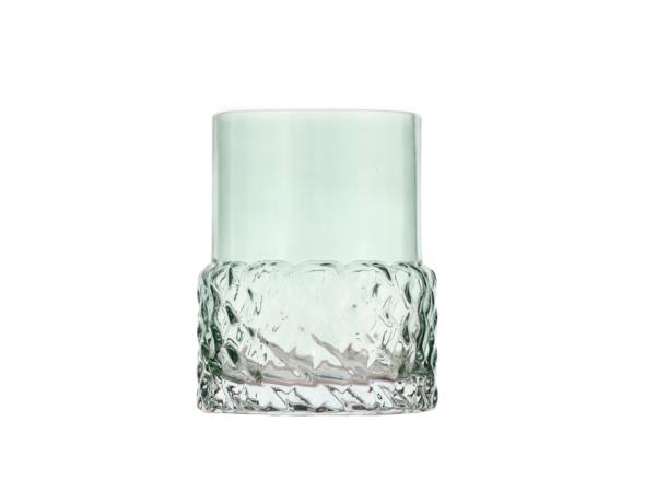 BITZ Villa Collection Glow Tealight holder Dia 7.7 x 10 cm Blue