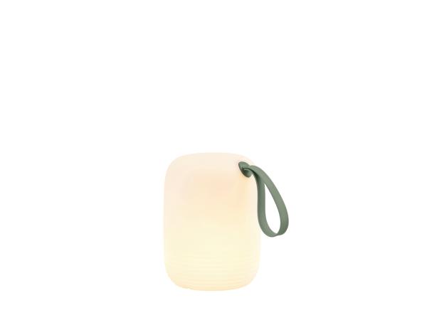 BITZ Villa Collection Hav Lounge lamp Dia 12.5 x 15.5 cm White/Green