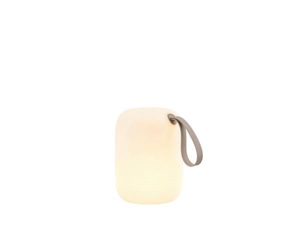 BITZ Villa Collection Hav Lounge lamp Dia 12.5 x 15.5 cm White/Sand