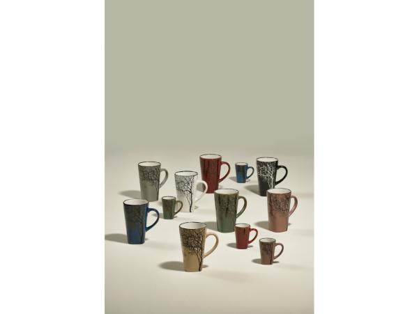 BITZ Villa Collection Hela Espresso Cup Dia. 5.5 X 8 Cm 0.1 Liter 4 Pcs Green