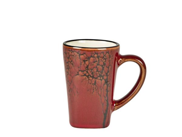 BITZ Villa Collection Hela Espresso Cup Dia. 5.5 X 8 Cm 0.1 Liter 4 Pcs Amber