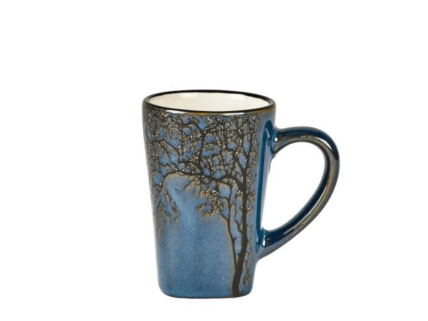 BITZ Villa Collection Hela Espresso Cup Dia. 5.5 X 8 Cm 0.1 Liter 4 Pcs Dark Blue