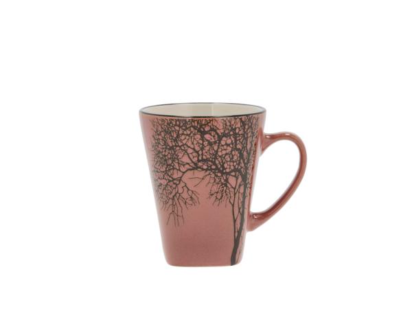 BITZ Villa Collection Hela Mug Dia. 9 x 11 cm 0.35 liter Dark rose