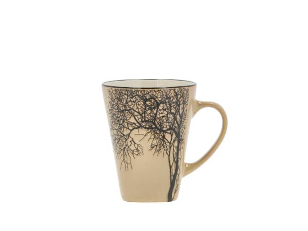 BITZ Villa Collection Hela Mug Dia. 9 x 11 cm 0.35 liter Brown