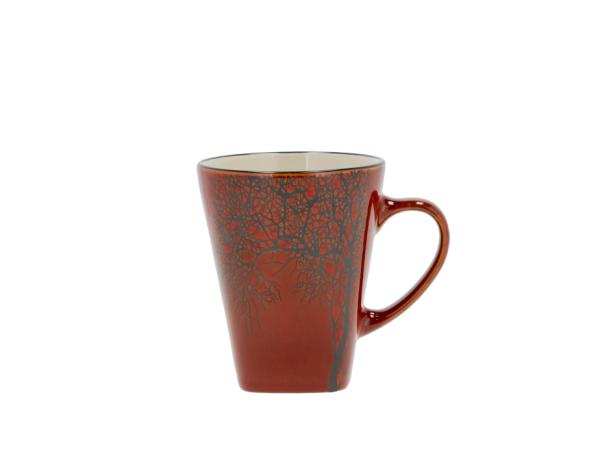 BITZ Villa Collection Hela Mug Dia. 9 x 11 cm 0.35 liter Amber