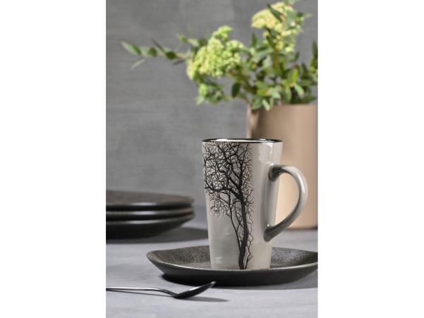 BITZ Villa Collection Hela Mug Dia. 9 X 15 Cm 0.5 Liter Brown