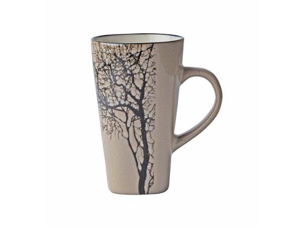 BITZ Villa Collection Hela Mug Dia. 9 X 15 Cm 0.5 Liter Brown