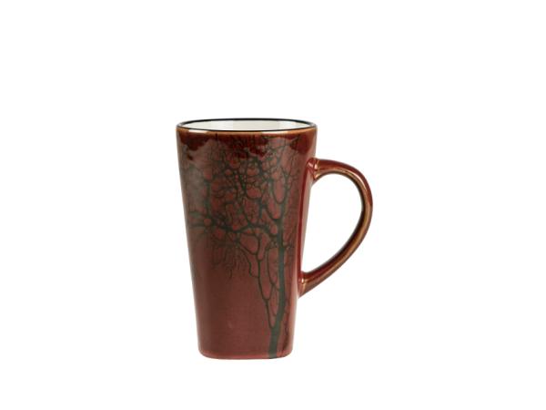 BITZ Villa Collection Hela Mug Dia. 9 x 15 cm 0.5 liter Amber