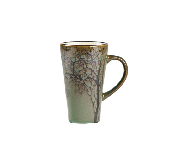 BITZ Villa Collection Hela Mug Dia. 9 x 15 cm 0.5 liter Green