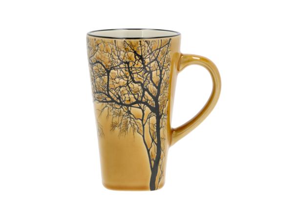 BITZ Villa Collection Hela Mug Dia. 9 x 15 cm 0.5 liter Golden yellow