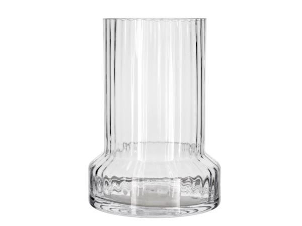 BITZ Villa Collection Hvils Vase Dia 21 x 29 cm Clear