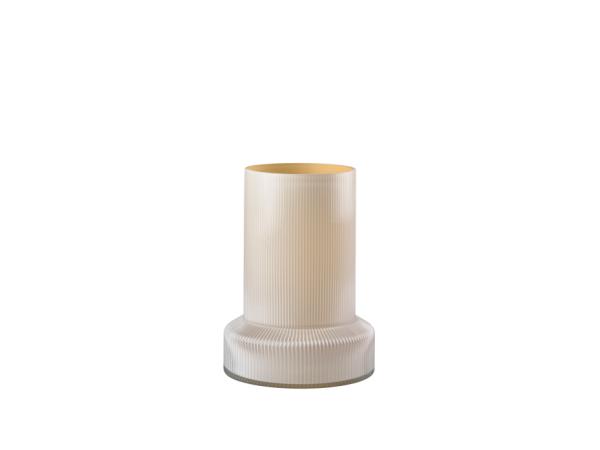 BITZ Villa Collection Hvils Vase Dia 21 X 29 Cm White