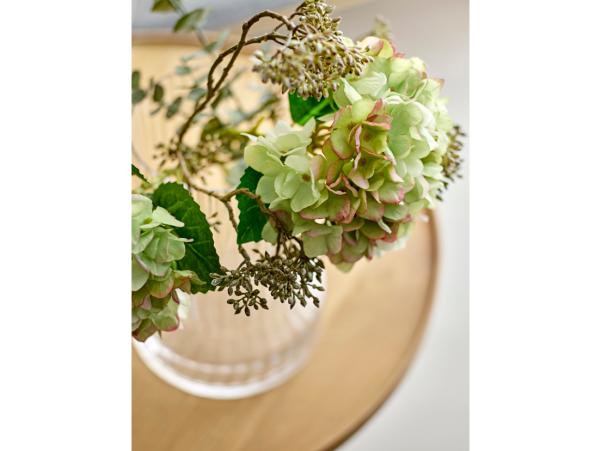 BITZ Villa Collection Hydrangea Flower 50 Cm Green/Purple
