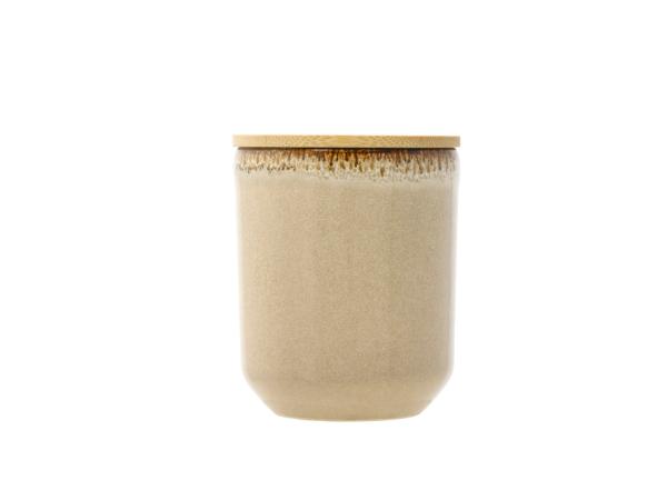 BITZ Villa Collection Iris Salted Sage Fragrance candle Dia 8 x 9.5 cm Cream