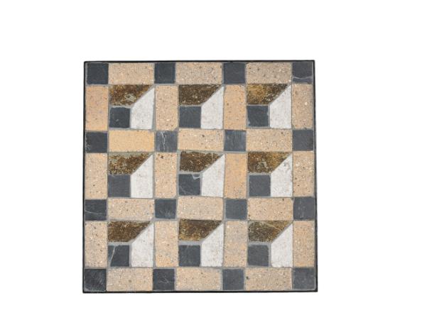 BITZ Villa Collection Karv Side Table 38 X 38 X 54 Cm Black