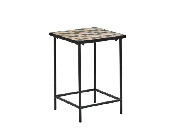 BITZ Villa Collection Karv Side Table 38 X 38 X 54 Cm Black