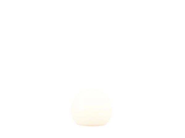 BITZ Villa Collection Maane LED Lamp w. solar Dia 20 x 18 cm White