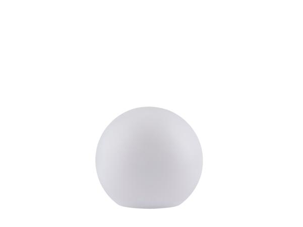 BITZ Villa Collection Maane LED Lamp W. Solar Dia 30 X 28 Cm White