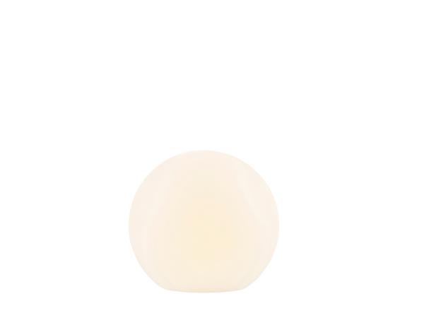 BITZ Villa Collection Maane LED Lamp w. solar Dia 30 x 28 cm White