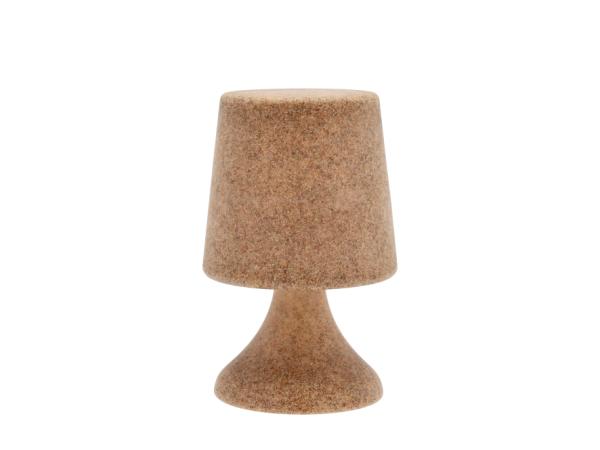 BITZ Villa Collection Midnat LED Lounge Lamp Dia 16 X 25.5 Cm Light Brown