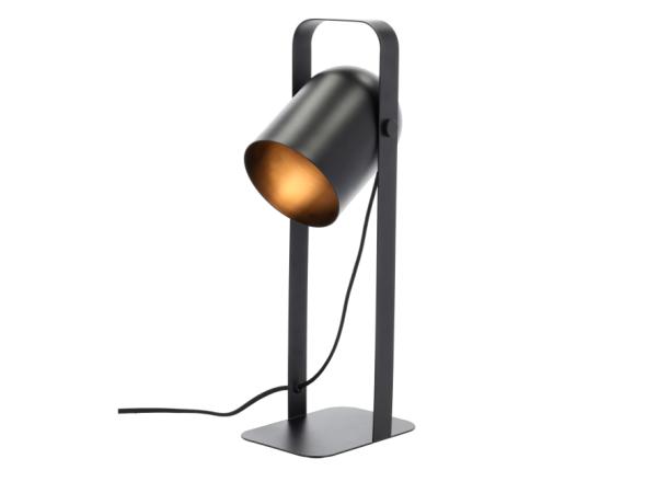 BITZ Villa Collection Nesvik Table Lamp 18 X 12.7 X 45 Cm Black