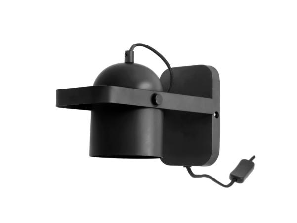 BITZ Villa Collection Nesvik Wall Lamp 15 X 10.7 X 23.5 Cm Black