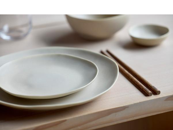 BITZ Villa Collection Shoku Bowl Dia 12.5 X 5.5 Cm Soft Beige