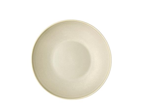 BITZ Villa Collection Shoku Bowl Dia 23 X 6 Cm Soft Beige