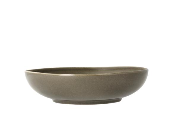 BITZ Villa Collection Shoku Bowl Dia 23 x 6 cm Warm Brown