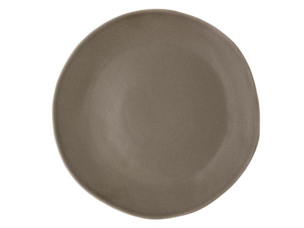 BITZ Villa Collection Shoku Dinner plate Dia 27 cm Warm Brown