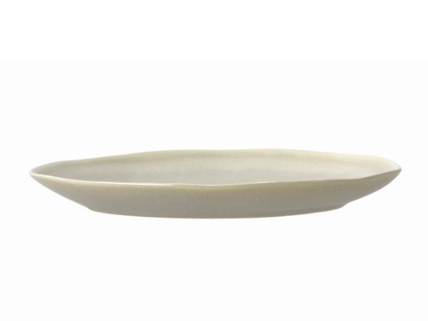 BITZ Villa Collection Shoku Lunch Plate Dia 20 Cm Soft Beige