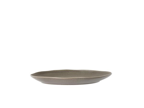 BITZ Villa Collection Shoku Lunch Plate Dia 20 Cm Warm Brown