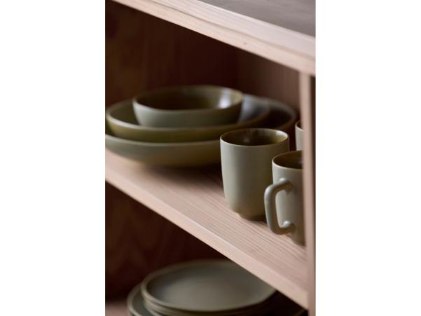 BITZ Villa Collection Shoku Mug Dia 8 X 8.5 Cm 23 Cl Pure Green