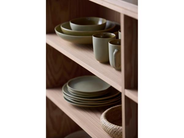 BITZ Villa Collection Shoku Mug W/o Handle Dia 8 5 X 9 8 Cm 33 Cl Pure Green