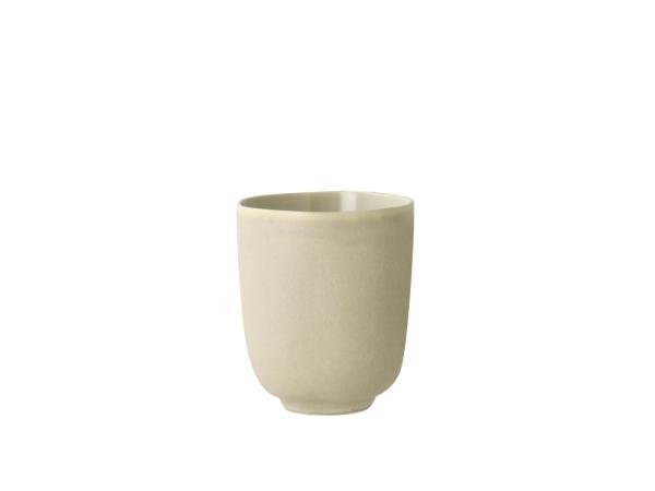 BITZ Villa Collection Shoku Mug w/o handle Dia 8 5 x 9 8 cm 33 cl Soft Beige