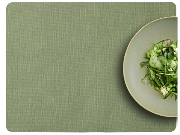 BITZ Villa Collection Shoku Placemat 46 X 35 Cm 4 Pcs Pure Green