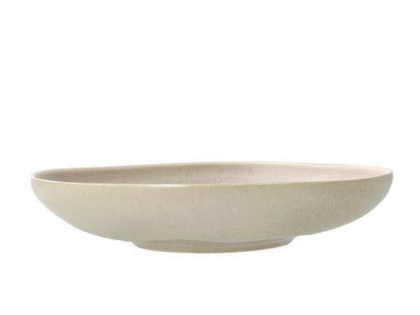 BITZ Villa Collection Shoku Salad bowl Dia 28 x 6 cm Soft Beige