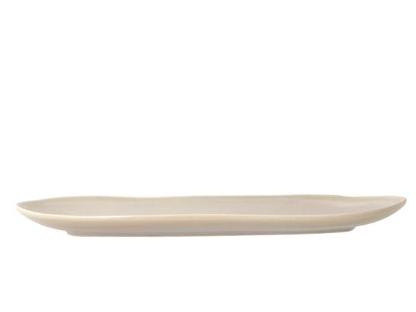 BITZ Villa Collection Shoku Serving Dish 34 X 18 X 2.5 Cm Soft Beige