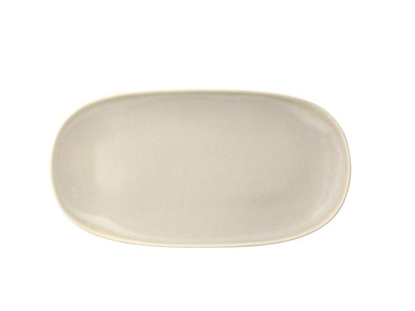 BITZ Villa Collection Shoku Serving dish 34 x 18 x 2.5 cm Soft Beige
