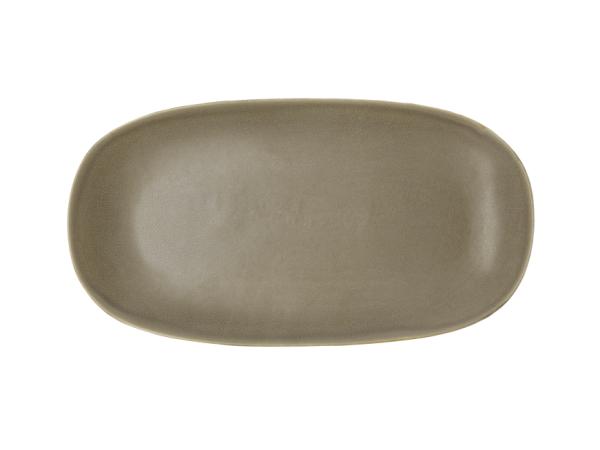 BITZ Villa Collection Shoku Serving dish 34 x 18 x 2.5 cm Warm Brown