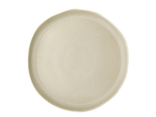 BITZ Villa Collection Shoku Serving Dish Dia 28 X 4 Cm Soft Beige