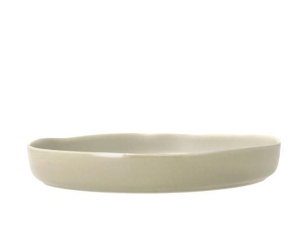 BITZ Villa Collection Shoku Serving dish Dia 28 x 4 cm Soft Beige