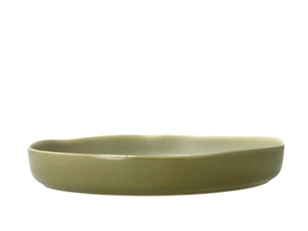 BITZ Villa Collection Shoku Serving dish Dia 28 x 4 cm Pure Green