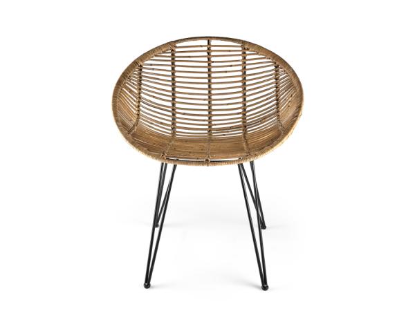 BITZ Villa Collection Soe Chair 69 x 64 x 77 cm Nature